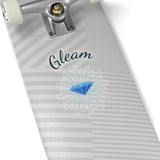 Gleam sticker, transparent