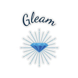 Gleam sticker, transparent