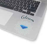 Gleam Sticker, white