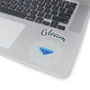 Gleam sticker, transparent