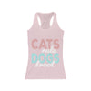 Cats rule dogs drool shirt