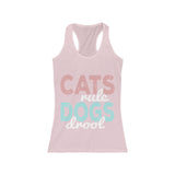 Cats rule dogs drool shirt