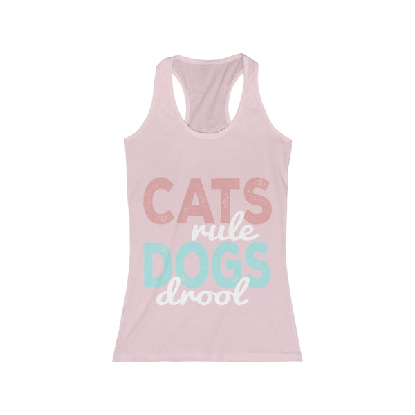 Cats rule dogs drool shirt