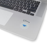 Gleam Sticker, white