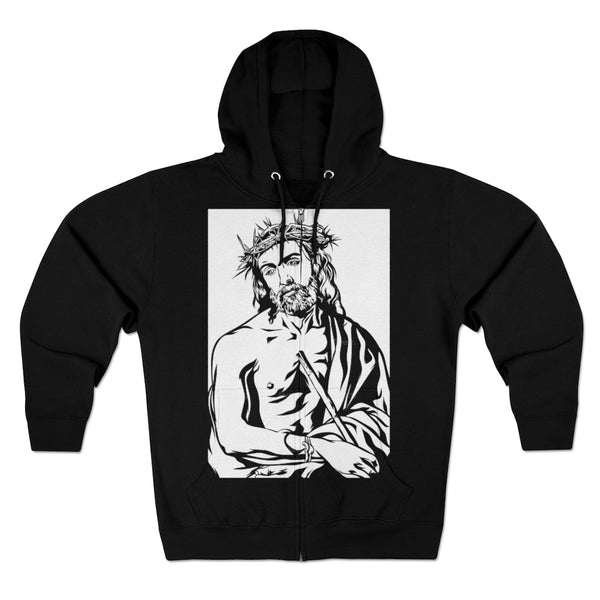 Crowned with Thorns Zip Up Hoodie