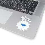 Gleam sticker, transparent