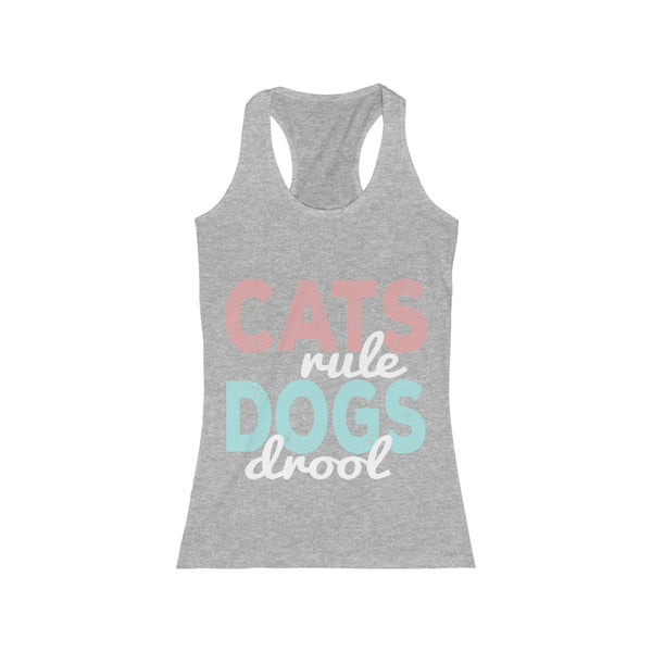 Cats rule dogs drool shirt